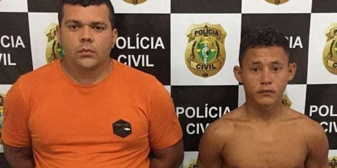 Dois homens foram presos por tráfico em Massapê (Foto: Divulgação)