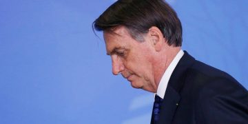 O presidente Jair Bolsonaro durante cerimônia no Palácio do Planalto, em Brasília (Foto: Adriano Machado/Reuters)