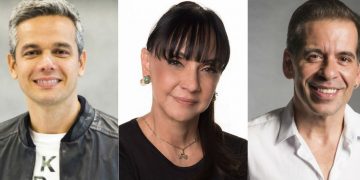 Otaviano Costa, Cininha de Paula e Leandro Hassum: os três deixaram a Globo após fim de contrato
