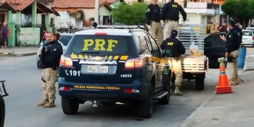 Apreensão ocorreu na tarde desta sexta-feira (28), em Acaraú (Foto: PRF/CE)