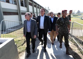 Jair Bolsonaro participou de Cerimônia de Brevetação dos Novos Paraquedistas, no Rio de Janeiro (Foto: Marcos Corrêa/PR)