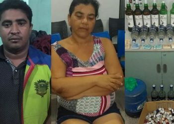 Polícia de Barbalha prende casal e fecha fábrica clandestina de whisky
