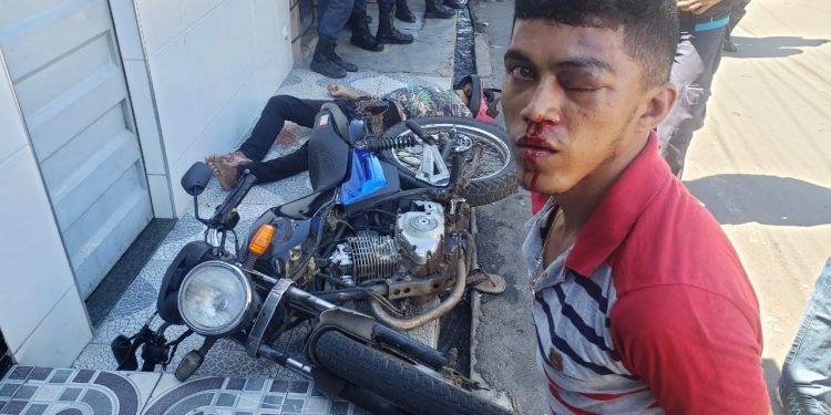 Acusados de assaltos em Juazeiro trocam tiros com o RAIO; um morre e o outro fica ferido