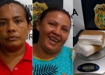 Duas mulheres são presas com cocaína em Juazeiro