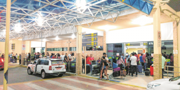 De janeiro a maio, passaram pelo Aeroporto de Juazeiro do Norte mais de 208 mil pessoas (Foto: Isaac Macêdo)