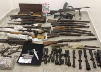 Polícia realiza maior apreensão de armas do ano de 2019 no Ceará