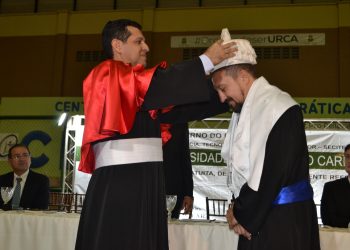 Empossados Lima Júnior e Carlos Kleber, Reitor e Vice-Reitor da URCA