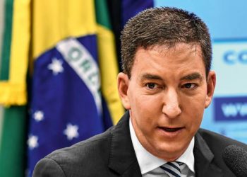 O jornalista Glenn Greenwald (Foto: Evaristo Sá/AFP)