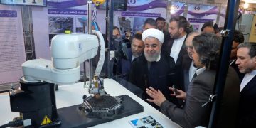 Presidente iraniano, Hassan Rohani, em foto de 9 de abril de 2018 (Foto: Presidência/ Irna/AP)