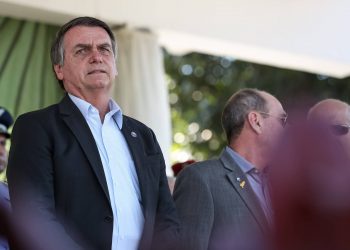 Presidente Jair Bolsonaro durante evento no RIo neste sábado (27) (Foto: Marcos Corrêa/PR)