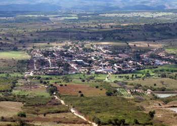 Vista aérea de Santana do Cariri (Foto: Arquivo)
