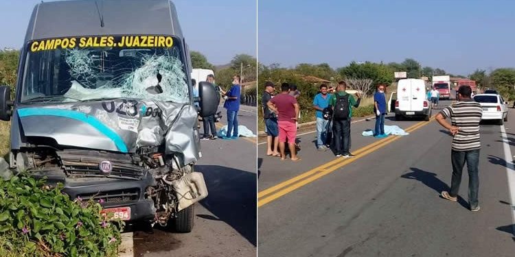 Acidentes em Farias Brito e Nova Olinda deixaram dois mortos e alguns feridos