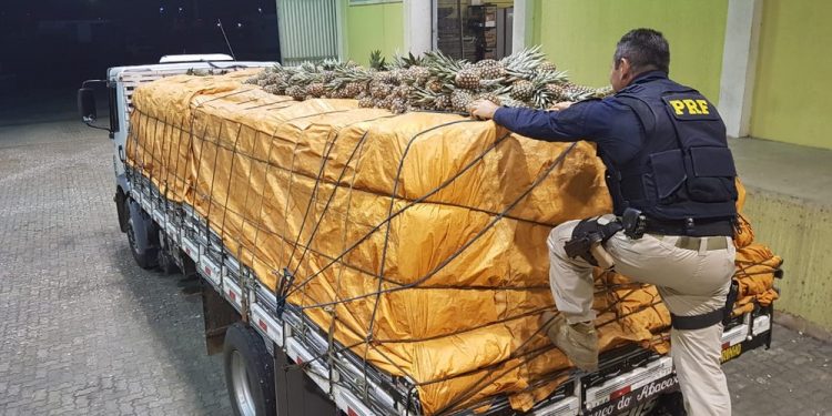 Quatro caminhões com mercadorias sem nota fiscal são apreendidos em rodovias federais do Estado