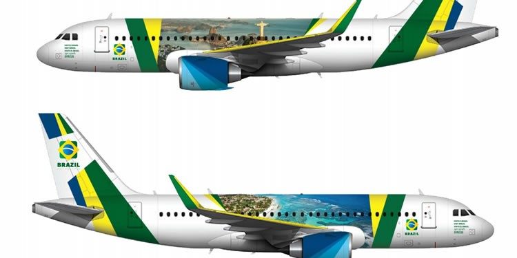 Avião da Presidência receberá polêmico slogan “Brazil, visit and love us”