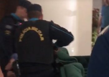 Polícia Militar foi acionada e prendeu policial após tiros dentro de casa no interior do Ceará (Foto: Reprodução)