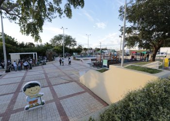 Governo do Estado inaugura Praça Mais Infância, em Crato