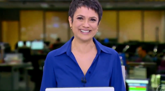 Sandra Annenberg se despede do Jornal Hoje e comove a internet