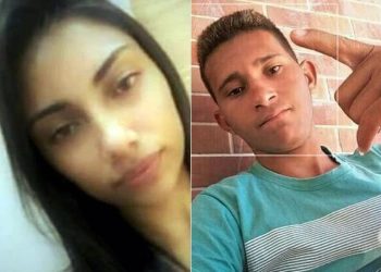 Daniele foi esfaqueada por Antonio na tarde de ontem em Santana do Cariri (Foto: Reprodução/Redes Sociais)