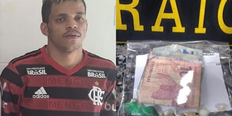 Suspeito de assaltos em Juazeiro é preso com arma e menor com drogas em Crato