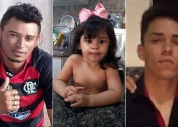 Antonio foi assassinado com um tiro em Potengi, enquanto Maria Alice morreu afogada em Juazeiro e Zé Ivan na queda de uma moto em Crato (Foto: Reprodução/Redes Sociais)