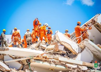 Desabamento do Edifício Andrea: Operação de resgate em escombros é encerrada após 103 horas
