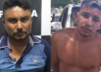 Alex foi preso pela Polícia Civil em Assaré e Nailton pela Força Tática em Juazeiro (Foto: Reprodução/ Redes Sociais)