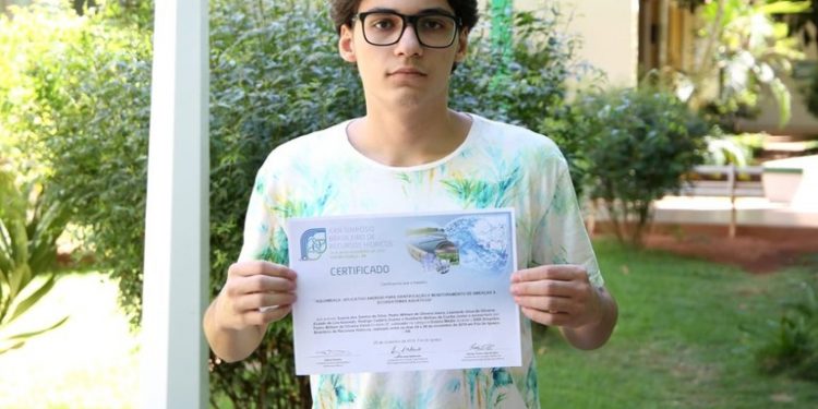 Aplicativo de preservação ambiental desenvolvido por estudante do IFCE rende premiação nacional