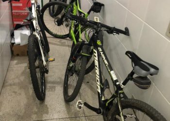 As bicicletas recuperadas são avaliadas em R$ 60 mil, de acordo com a Polícia (Foto: Antonio Rodrigues)