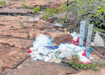 O local é o principal atrativo turístico do Município no período da quadra chuvosa (Foto: Antonio Rodrigues)