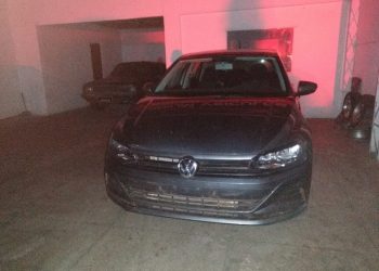 Carro utilizado na morte do prefeito de Granjeiro (Foto: Divulgação/André Costa)