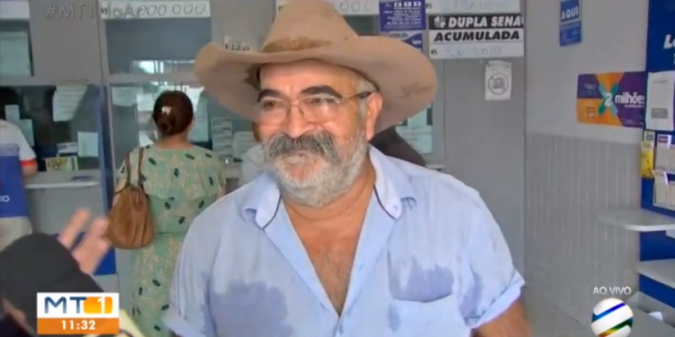 Ganhador da Mega da Virada não se empolga: “Se velho tiver emoção, morre”