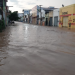 Chuva de 103mm causa transtornos no Crato; canal transborda
