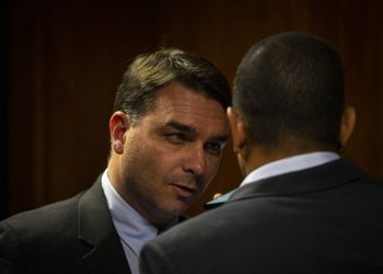 O senador Flávio Bolsonaro (Foto: Agência O Globo)