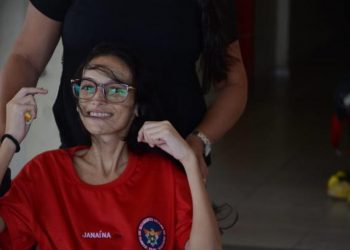 Janaína enfrentava um câncer renal desde 2016 (Foto: Divulgação/Corpo de Bombeiros de Roraima)