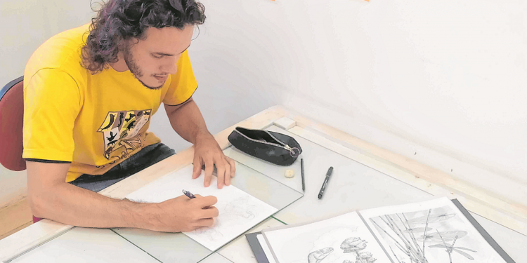 Riquezas do Cariri viram ilustrações pelas mãos de artista da terra