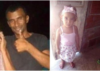 Pai é morto a tiros após ser confundido e filha é ferida com tiro em Beberibe, no Ceará (Foto: Arquivo pessoal)