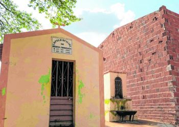 Capela oficial da Mártir Francisca (Foto: Antônio Rodrigues)