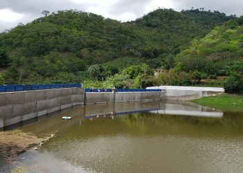 Açude Tijuquinha marca 100,27% de capacidade de volume suportado (Foto: Divulgação/Cogerh)