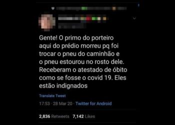 Fake news “do borracheiro” é usada para desacreditar números de coronavírus