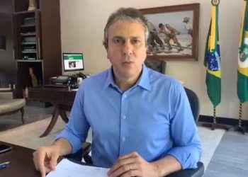 Governador Camilo Santana anunciou medidas restritivas para todo o estado (Foto: Reprodução/Facebook)