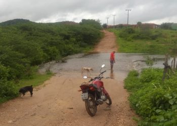 Chuvas dos últimos dias aumentaram volume de açudes no interior do Ceará (Foto: João Frutuoso)