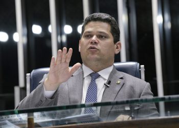 O presidente do Congresso Nacional, senador Davi Alcolumbre (DEM-AP (Foto: Roque de Sá/Agência Senado)