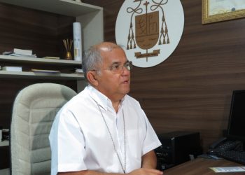 Dom Gilberto disse que tem acompanhado a repercussão do novo coronavírus pelo mundo e que o alto número de casos tem colocado a Igreja Católica em alerta (Foto Antonio Rodrigues)