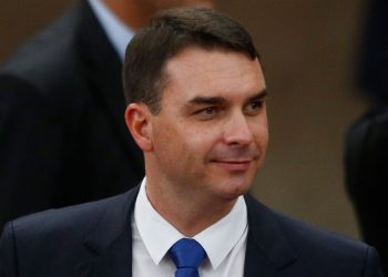 O senador eleito Flávio Bolsonaro, filho do presidente (Foto: Dida Sampaio/Estadão Conteúdo)