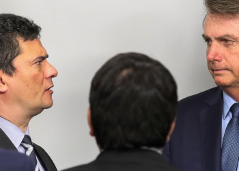 Moro com Bolsonaro (Foto: Marcos Correa/PR)