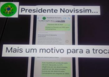 Moro exibiu conversa no WhattsApp com o presidente Bolsonaro (Foto: Reprodução/TV Globo)