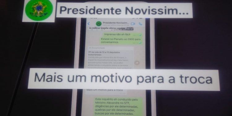 Moro divulga conversa em que Bolsonaro fala em troca de comando da Polícia Federal