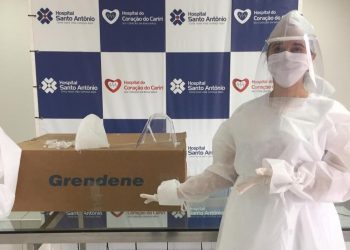 Hospitais Santo Antônio e do Coração recebem doação de EPIs