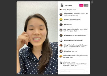 Instagram libera opção de assistir e comentar lives pelo computador