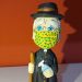 Artesão juazeirense faz boneco de Padre Cícero com máscara e álcool em gel para conscientizar sobre proteção contra o coronavírus